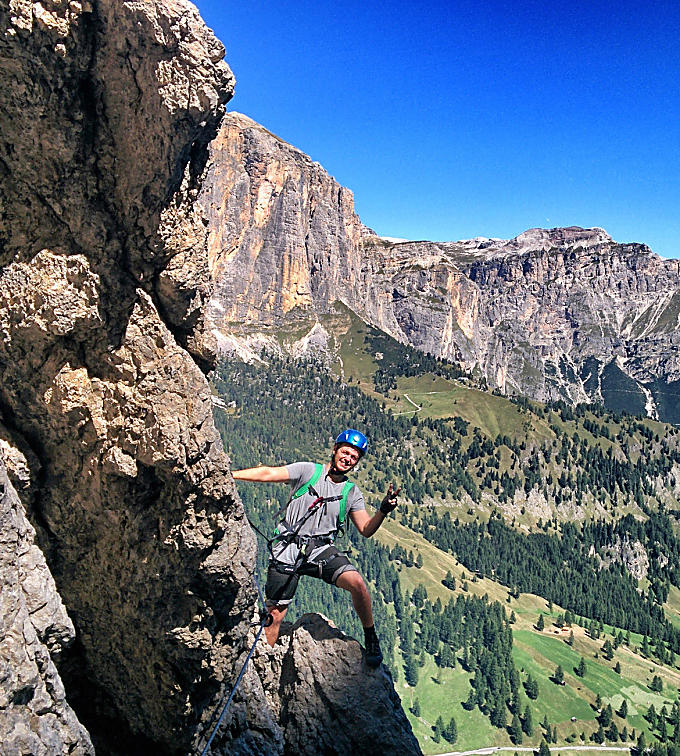 Via ferrata Tridentina - Dolomiti - Alto Adige Via ferrata Tridentina: un cuore di pietra